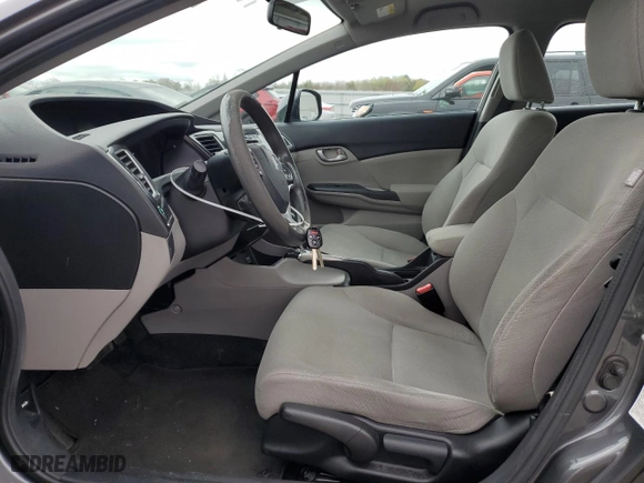 2013 Honda Civic Sdn LX with VIN 2HGFB2F54DH589530, listed as a Copart auction lot 51663785 with 147,786 mi miles and Salvage Title. Bid and sale history available at carsss.com. Image 7.