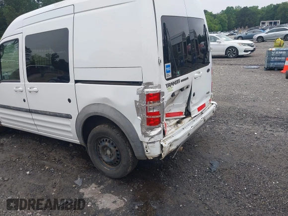 2013 Ford Transit Connect XLT with VIN NM0KS9BN7DT125935, listed as a IAAI auction lot 42351848 with 186,650 mi miles and . Bid and sale history available at DreamBid. Image 6.