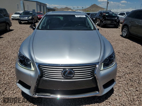 2014 Lexus LS 460 L with VIN JTHGL5EF5E5052815, listed as a Copart auction lot 54770504 with 32,567 mi miles and Salvage title. Bid and sale history available at DreamBid. Image 5.