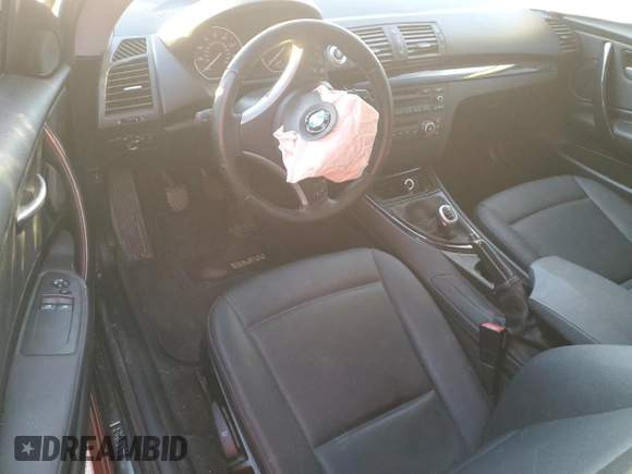 2009 BMW 1 Series 128i with VIN WBAUP735X9VF07209, listed as a Copart auction lot 85059184 with 114,727 mi miles and Salvage Title. Bid and sale history available at carsss.com. Image 8.