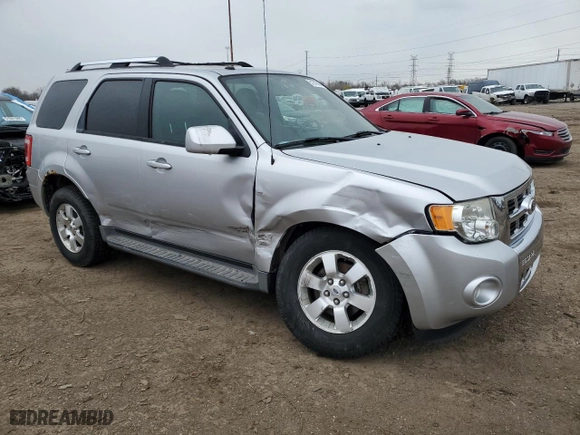 2011 Ford Escape Limited with VIN 1FMCU0E78BKA67505, listed as a Copart auction lot 51219065 with 65,022 mi miles and Clean Title. Bid and sale history available at carsss.com. Image 4.