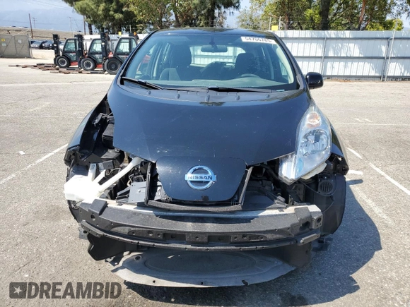 2016 Nissan LEAF S with VIN 1N4AZ0CP5GC308380, listed as a Copart auction lot 54706785 with 103,930 mi miles and Salvage Title. Bid and sale history available at carsss.com. Image 5.