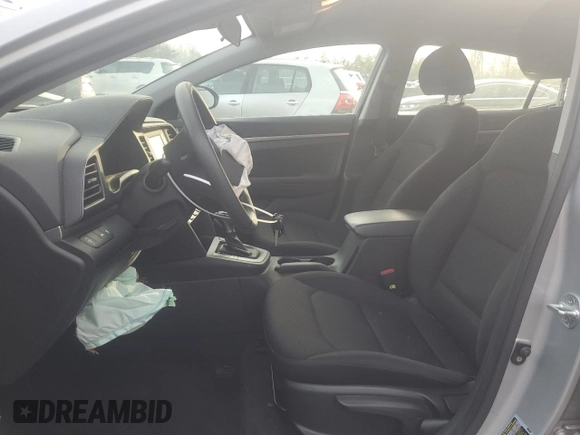 2020 Hyundai Elantra SE with VIN KMHD74LF6LU949744, listed as a Copart auction lot 85661274 with 45,268 mi miles and Salvage Title. Bid and sale history available at carsss.com. Image 7.
