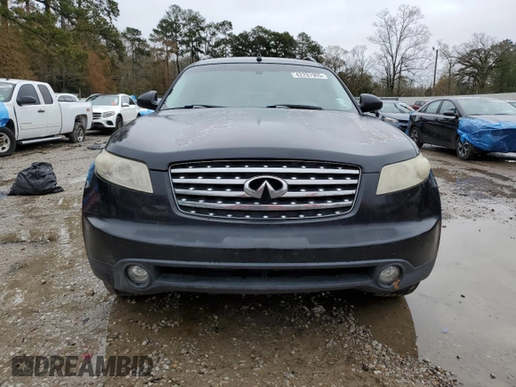 2005 Infiniti FX with VIN JNRAS08U55X109834, listed as a Copart auction lot 42297905 with 236,373 mi miles and Salvage title. Bid and sale history available at DreamBid. Image 5.