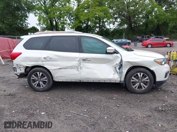 2017 Nissan Pathfinder SL with VIN 5N1DR2MN9HC646104, listed as a IAAI auction lot 42358443 with 146,902 mi miles and . Bid and sale history available at DreamBid. Image 14.