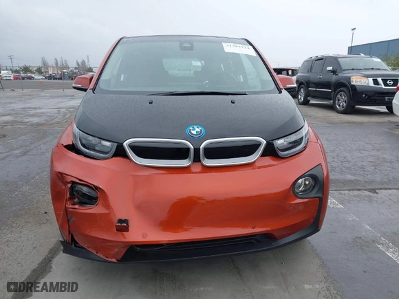 2014 BMW i3 with VIN WBY1Z4C57EV276399, listed as a IAAI auction lot 41783224 with 75,827 mi miles. Bid and sale history available at carsss.com. Image 12.