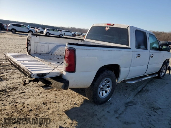 2005 Chevrolet Silverado 1500 LS with VIN 2GCEC13T051243277, listed as a Copart auction lot 45980485 with 279,022 mi miles and Salvage Title. Bid and sale history available at carsss.com. Image 3.