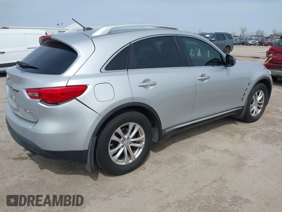 2009 Infiniti FX with VIN JNRAS18U79M100386, listed as a IAAI auction lot 41738262 with 155,265 mi miles and . Bid and sale history available at DreamBid. Image 4.