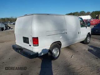 2011 Ford Econoline Cargo Commercial with VIN 1FTNE1EW2BDA61677, listed as a IAAI auction lot 41854181 with 195,582 mi miles and . Bid and sale history available at carsss.com. Image 4.