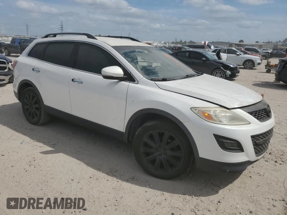 2010 Mazda CX-9 Sport with VIN JM3TB2MA9A0209123, listed as a Copart auction lot 53829575 with 173,489 mi miles and Salvage Title. Bid and sale history available at DreamBid. Image 4.
