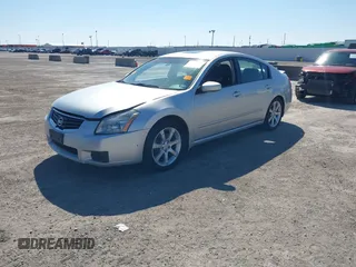 2008 Nissan Maxima SE with VIN 1N4BA41EX8C803390, listed as a IAAI auction lot 41592130 with 132,468 mi miles and . Bid and sale history available at DreamBid. Image 2.