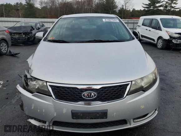 2013 Kia Forte SX with VIN KNAFW4A33D5684184, listed as a Copart auction lot 81901544 with 122,318 mi miles and Salvage Title. Bid and sale history available at carsss.com. Image 5.