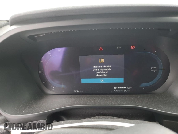 2023 Volvo C40 Plus с VIN YV4ED3GL8P2056789, выставлен на аукционе Copart как лот 47051135 с пробегом 51 164 миль миль и Списание • Salvage title. История ставок и продаж доступна на DreamBid. Изображение 9.