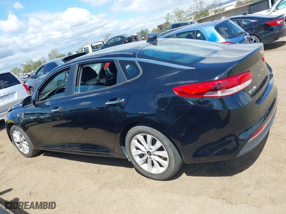 2018 Kia Optima LX with VIN 5XXGT4L30JG269859, listed as a IAAI auction lot 42045087 with 38,413 mi miles. Bid and sale history available at carsss.com. Image 14.