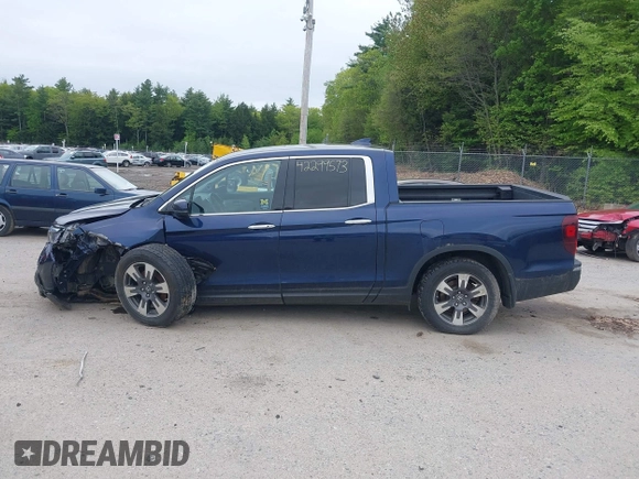 2017 Honda Ridgeline RTL-E with VIN 5FPYK3F78HB018267, listed as a IAAI auction lot 42299573 with 123,207 mi miles and . Bid and sale history available at DreamBid. Image 14.