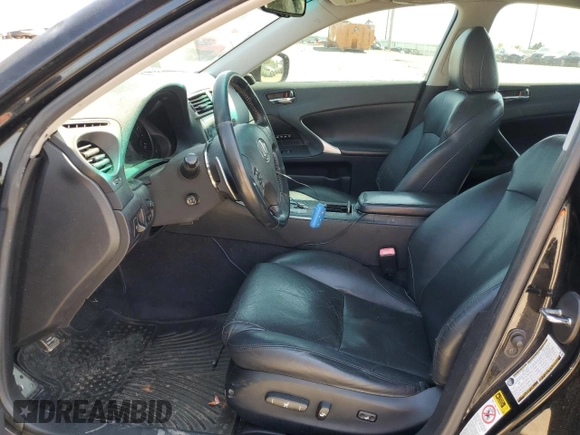 2008 Lexus IS 350 with VIN JTHBE262585020837, listed as a Copart auction lot 52950165 with 151,770 mi miles and Clean title. Bid and sale history available at DreamBid. Image 7.