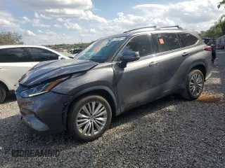 2023 Toyota Highlander L with VIN 5TDKDRAH4PS026744, listed as a Copart auction lot 55088915 with 44,740 mi miles and Non repairable. Bid and sale history available at DreamBid. Image 1.