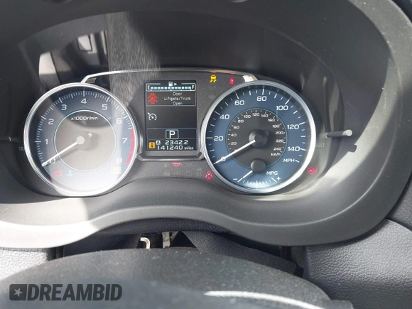 2016 Subaru Crosstrek Limited z VIN JF2GPAKC8GH323538, wystawiony jako IAAI lot #42242196 z przebiegiem 141 240 mil mil oraz . Historia ofert i sprzedaży dostępna na DreamBid. Obrazek 7.