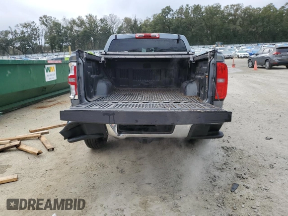 2019 Chevrolet Colorado 2WD Work Truck with VIN 1GCGSBEN2K1211691, listed as a Copart auction lot 44448935 with 70,725 mi miles and Non Repairable. Bid and sale history available at carsss.com. Image 6.
