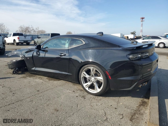 2021 Chevrolet Camaro 2SS with VIN 1G1FH1R74M0138809, listed as a Copart auction lot 87670505 with 11,240 mi miles and Salvage Title. Bid and sale history available at carsss.com. Image 2.