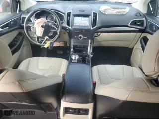 2019 Ford Edge Titanium with VIN 2FMPK3K90KBC31922, listed as a Copart auction lot 42017345 with 143,902 mi miles and Salvage Title. Bid and sale history available at carsss.com. Image 8.