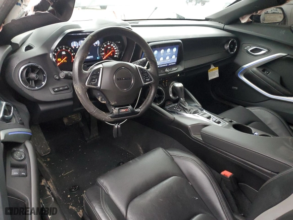 2022 Chevrolet Camaro 2SS with VIN 1G1FH1R70N0125489, listed as a Copart auction lot 45910115 with 28,270 mi miles and Salvage Title. Bid and sale history available at carsss.com. Image 8.