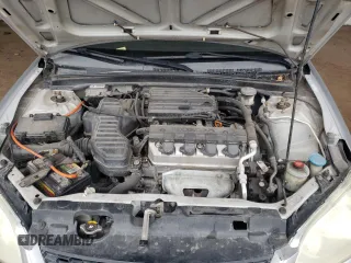 2005 Honda Civic LX with VIN 1HGEM22515L068975, listed as a Copart auction lot 52055435 with 206,058 mi miles and Salvage Title. Bid and sale history available at DreamBid. Image 11.