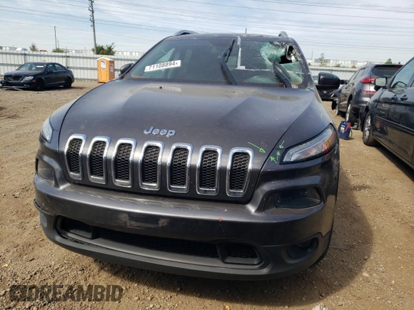 2016 Jeep Cherokee 75th Anniversary with VIN 1C4PJMCB9GW215318, listed as a Copart auction lot 71108894 with 95,519 mi miles and Salvage Title. Bid and sale history available at carsss.com. Image 5.