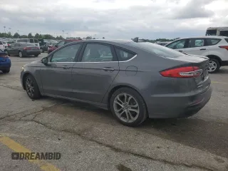 2020 Ford Fusion SEL with VIN 3FA6P0CD8LR195828, listed as a Copart auction lot 55522305 with 163,959 mi miles and Salvage title. Bid and sale history available at DreamBid. Image 2.