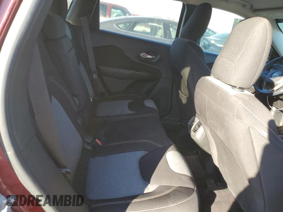 2017 Jeep Cherokee Sport with VIN 1C4PJMAB1HW529548, listed as a Copart auction lot 42513925 with 104,311 mi miles and Salvage title. Bid and sale history available at DreamBid. Image 11.