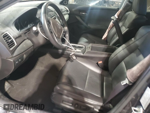 2016 Acura RDX Tech Pkg with VIN 5J8TB4H59GL002757, listed as a Copart auction lot 48546155 with 77,590 mi miles and Salvage Title. Bid and sale history available at carsss.com. Image 7.