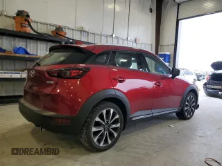 2019 Mazda CX-3 Grand Touring with VIN JM1DKFD70K0451020, listed as a Copart auction lot 45999475 with 48,725 mi miles and Salvage Title. Bid and sale history available at carsss.com. Image 3.