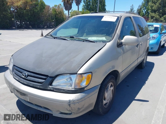 2001 Toyota Sienna LE z VIN 4T3ZF13C11U365141, wystawiony jako IAAI lot #42336826 z przebiegiem 347 176 mil mil oraz . Historia ofert i sprzedaży dostępna na DreamBid. Obrazek 6.
