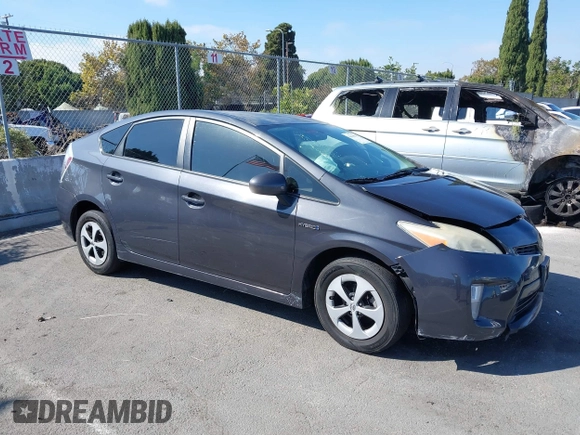 2013 Toyota Prius One with VIN JTDKN3DUXD5661388, listed as a IAAI auction lot 41207260 with 250,530 mi miles and . Bid and sale history available at DreamBid. Image 1.