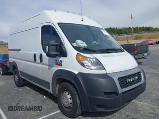 2019 Ram ProMaster Cargo with VIN 3C6TRVCG7KE520397, listed as a IAAI auction lot 41599505 with 125,287 mi miles and . Bid and sale history available at DreamBid. Image 1.