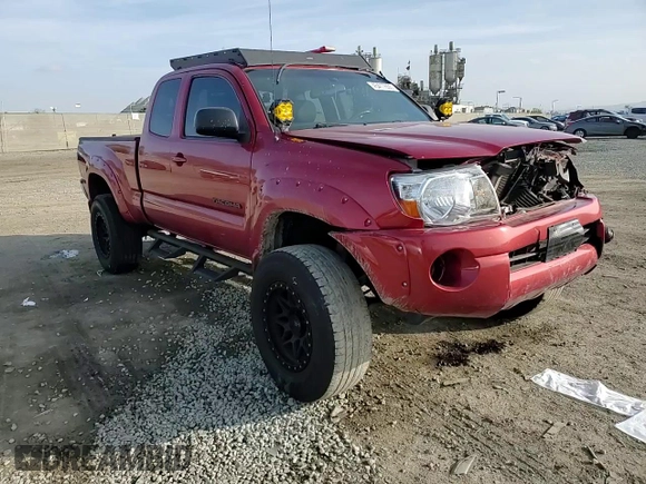 2005 Toyota Tacoma PreRunner with VIN 5TETU62N25Z045378, listed as a Copart auction lot 45417655 with 178,711 mi miles and Salvage title. Bid and sale history available at DreamBid. Image 10.