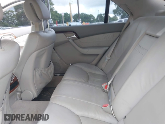 2006 Mercedes-Benz S 500 with VIN WDBNG75J16A465867, listed as a IAAI auction lot 42129329 with 160,715 mi miles and . Bid and sale history available at DreamBid. Image 8.