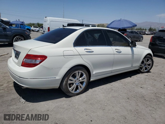 2008 Mercedes-Benz C 300 Sport with VIN WDDGF54X08F080142, listed as a Copart auction lot 62590415 with 55,448 mi miles and Salvage title. Bid and sale history available at DreamBid. Image 3.