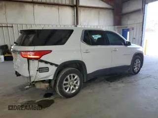 2021 Chevrolet Traverse LS with VIN 1GNERFKW6MJ179930, listed as a Copart auction lot 63435344 with 50,267 mi miles and Clean Title. Bid and sale history available at carsss.com. Image 3.