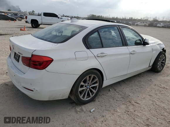 2017 BMW 3 Series 320i with VIN WBA8E1G35HNU16356, listed as a Copart auction lot 44408015 with 153,438 mi miles and Salvage Title. Bid and sale history available at carsss.com. Image 3.