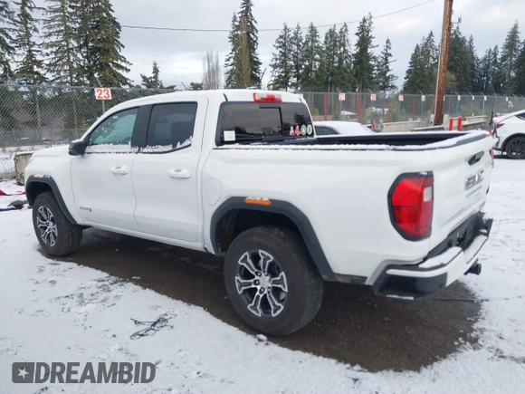 2023 GMC Canyon 4WD AT4 with VIN 1GTP6DEK4P1263112, listed as a IAAI auction lot 41445424 with 27,260 mi miles. Bid and sale history available at carsss.com. Image 14.
