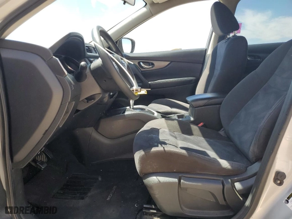 2015 Nissan Rogue S with VIN KNMAT2MT1FP561111, listed as a Copart auction lot 52184455 with 163,320 mi miles and Clean Title. Bid and sale history available at carsss.com. Image 7.