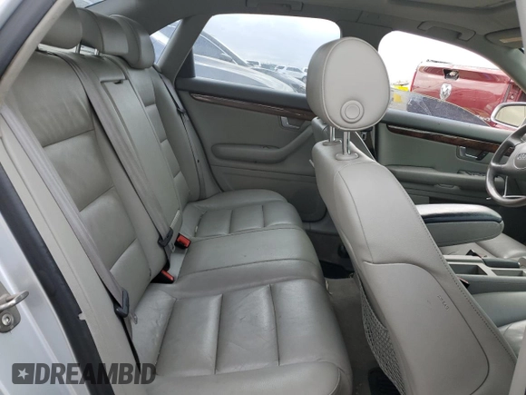 2004 Audi A4 3.0L with VIN WAULT68E04A068464, listed as a Copart auction lot 78646214 with 192,368 mi miles and Clean Title. Bid and sale history available at carsss.com. Image 10.