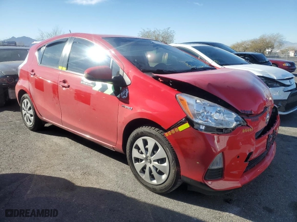 2014 Toyota Prius c One with VIN JTDKDTB3XE1073786, listed as a Copart auction lot 45778885 with 90,460 mi miles and Salvage Title. Bid and sale history available at carsss.com. Image 4.