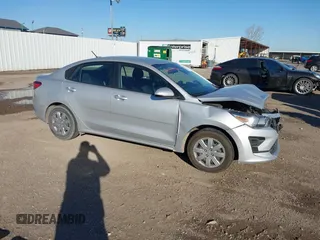 2023 Kia Rio LX with VIN 3KPA24AD9PE618894, listed as a IAAI auction lot 41771921 with 37,209 mi miles. Bid and sale history available at carsss.com. Image 14.