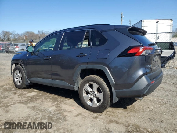 2020 Toyota RAV4 XLE with VIN JTMP1RFV2LD056442, listed as a Copart auction lot 51305755 with 134,357 mi miles and Salvage Title. Bid and sale history available at carsss.com. Image 2.