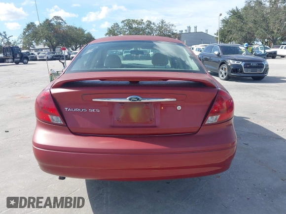 2002 Ford Taurus SES Standard with VIN 1FAFP55S42A135871, listed as a IAAI auction lot 40822596 with 185,605 mi miles. Bid and sale history available at carsss.com. Image 16.