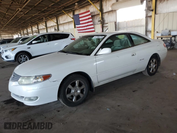 2003 Toyota Solara SE with VIN 2T1CF22P03C606751, listed as a Copart auction lot 47795375 with 144,672 mi miles and Salvage Title. Bid and sale history available at carsss.com. Image 1.