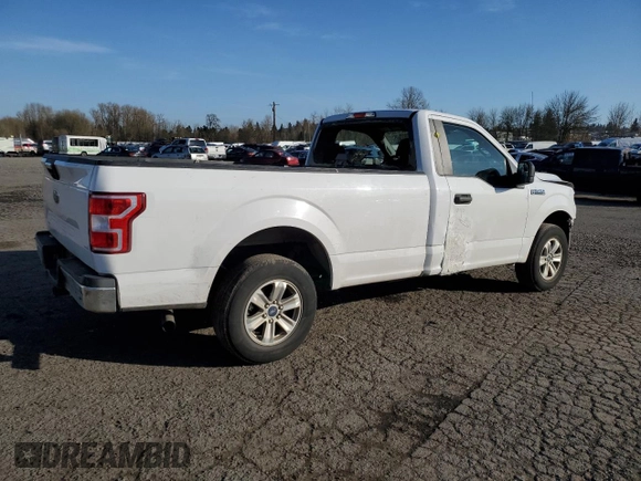 2019 Ford F-150 XL z VIN 1FTMF1C59KKD60498, wystawiony jako Copart lot #48210555 z przebiegiem 67 474 mil mil oraz Szkoda całkowita • Salvage title. Historia ofert i sprzedaży dostępna na DreamBid. Obrazek 3.