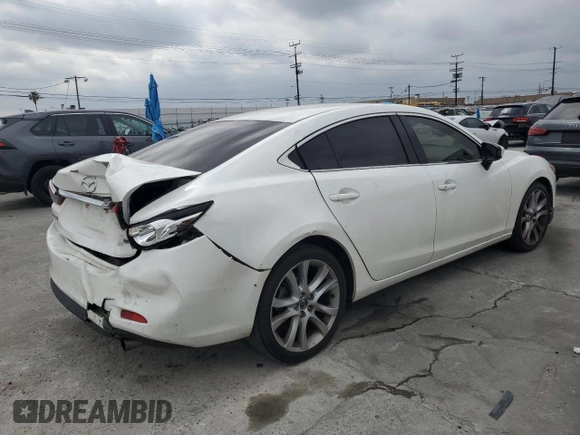 2016 Mazda 6 i Touring with VIN JM1GJ1V59G1457609, listed as a Copart auction lot 53636515 with 159,372 mi miles and Salvage Title. Bid and sale history available at carsss.com. Image 3.